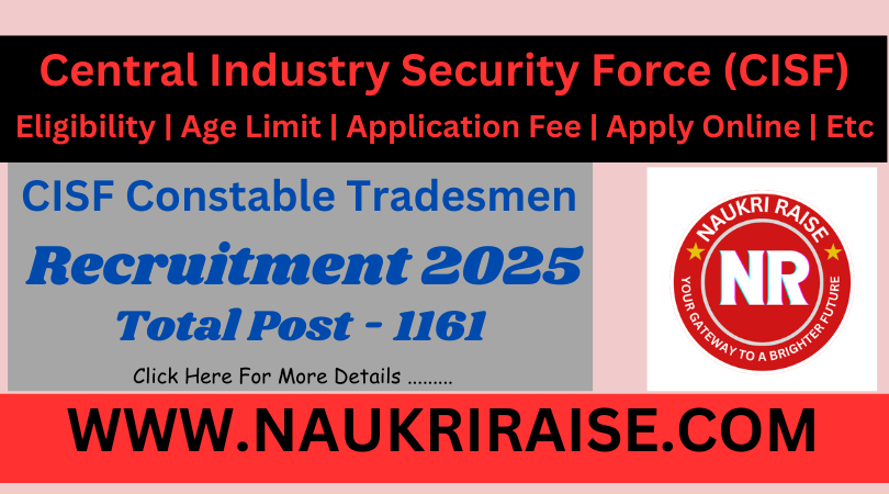 CISF Constable Tradesmen