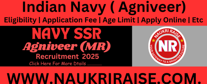Indian Navy Agniveer SSR & MR