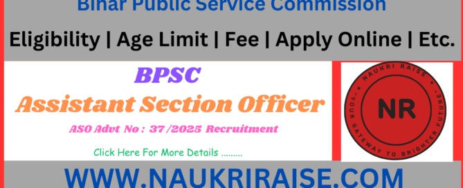 Assistant Section Officer
