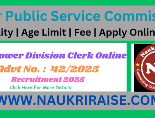 BPSC LDC Lower Division Clerk  Computer & Typing Test Date 2026